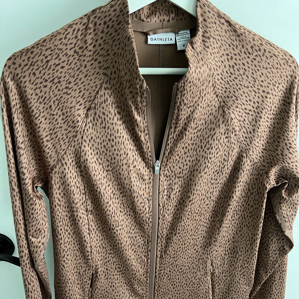 Athleta Salutation Jacket Size Medium - image 2